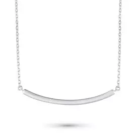 Колье из серебра с бриллиантом э1701кл11181300