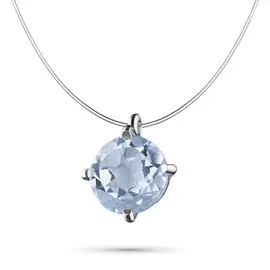 Колье из серебра с топазом э0609кл04200610