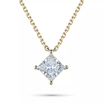 Колье из желтого золота э0312кл12231171