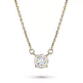 Колье из желтого золота с бриллиантами э0301кл05153500