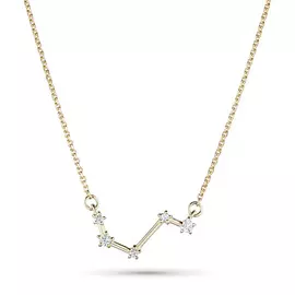Колье из желтого золота с бриллиантами, созвездие Овен э0301кл04210503