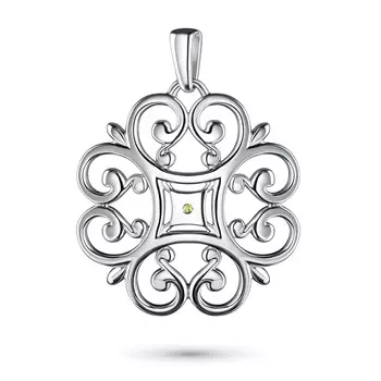 Подвеска из серебра э0612пд03153000