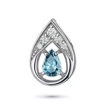 Подвеска из белого золота э0912пд12210503_blue