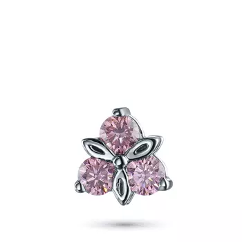 Подвеска из белого золота э4012пд04210012_pink