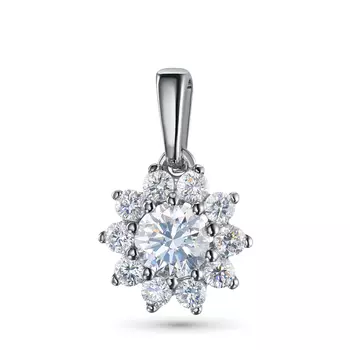 Подвеска из белого золота э4712пд01190500