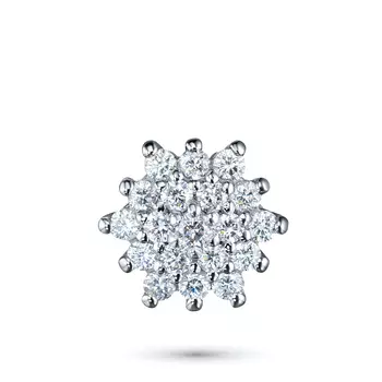 Подвеска из белого золота э4712пд04210111