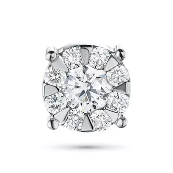 Подвеска из белого золота э4712пд05153500