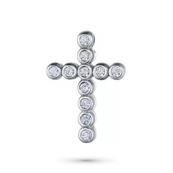 Подвеска из белого золота э4712пд06111300