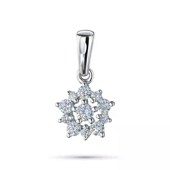 Подвеска из белого золота э4712пд10177200