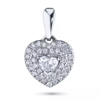 Подвеска из белого золота э4712пд10183700