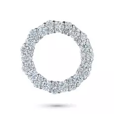 Подвеска из белого золота с бриллиантами э0901пд01180100