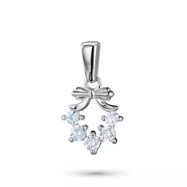 Подвеска из белого золота с бриллиантами э0901пд02211002