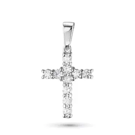 Подвеска из белого золота с бриллиантами э0901пд03110600