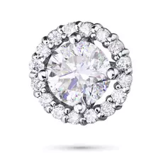 Подвеска из белого золота с бриллиантами э0901пд03181900