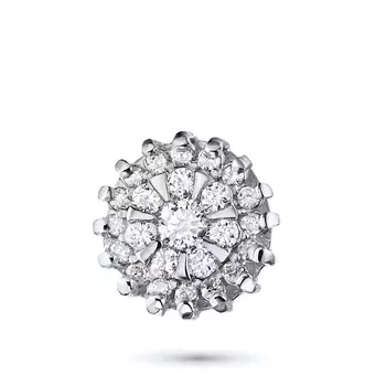 Подвеска из белого золота с бриллиантами э0901пд04200684