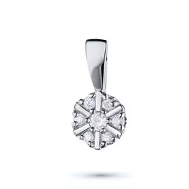 Подвеска из белого золота с бриллиантами э0901пд04200738