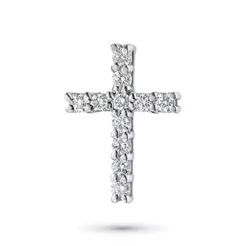 Подвеска из белого золота с бриллиантами э0901пд04201469