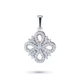 Подвеска из белого золота с бриллиантами э0901пд04201607