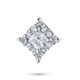 Подвеска из белого золота с бриллиантами э0901пд05150400