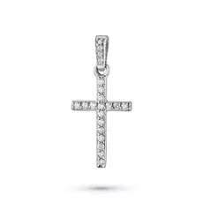 Подвеска из белого золота с бриллиантами э0901пд05164900