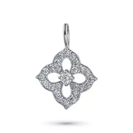 Подвеска из белого золота с бриллиантами э0901пд05174100