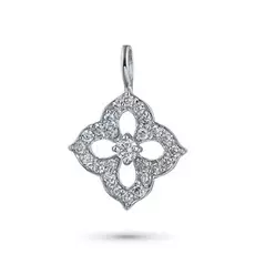 Подвеска из белого золота с бриллиантами э0901пд05174100