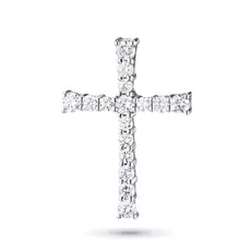 Подвеска из белого золота с бриллиантами э0901пд06160100