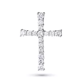 Подвеска из белого золота с бриллиантами э0901пд06160100