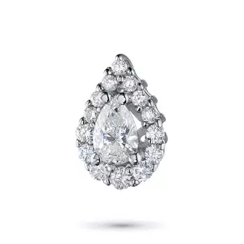 Подвеска из белого золота с бриллиантами э0901пд06170600