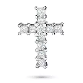 Подвеска из белого золота с бриллиантами э0901пд06210908