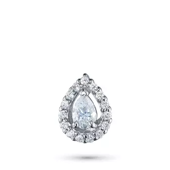 Подвеска из белого золота с бриллиантами э0901пд06220617