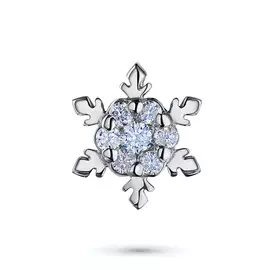 Подвеска из белого золота с бриллиантами э0901пд07169100