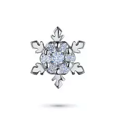 Подвеска из белого золота с бриллиантами э0901пд07169100