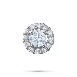 Подвеска из белого золота с бриллиантами э0901пд07210112