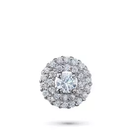 Подвеска из белого золота с бриллиантами э0901пд07210113