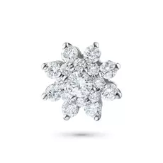 Подвеска из белого золота с бриллиантами э0901пд08171700