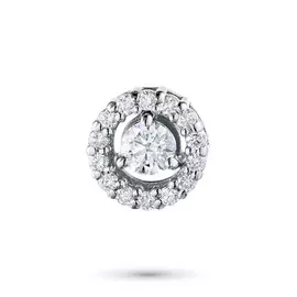 Подвеска из белого золота с бриллиантами э0901пд08185000