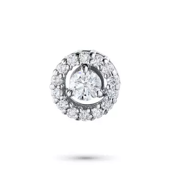 Подвеска из белого золота с бриллиантами э0901пд08185000