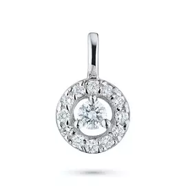 Подвеска из белого золота с бриллиантами э0901пд10163700