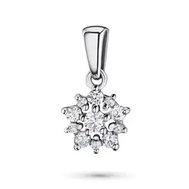 Подвеска из белого золота с бриллиантами э0901пд10177200