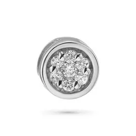 Подвеска из белого золота с бриллиантами э0901пд12152700