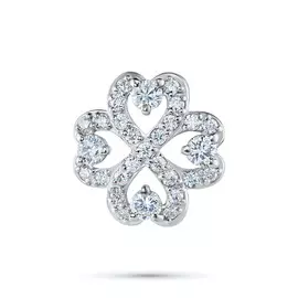 Подвеска из белого золота с бриллиантами э0901пд12200013