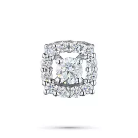 Подвеска из белого золота с бриллиантами э0901пд12200951