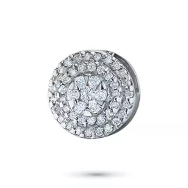 Подвеска из белого золота с бриллиантами э0901пд06110700