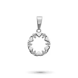 Подвеска из белого золота с бриллиантами э0901пд07168300