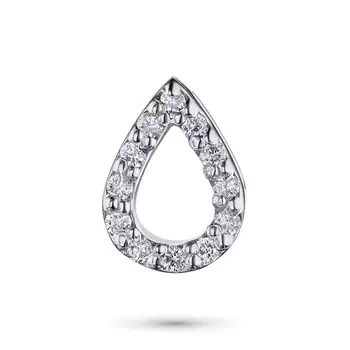 Подвеска из белого золота с бриллиантами э4001пд07169500