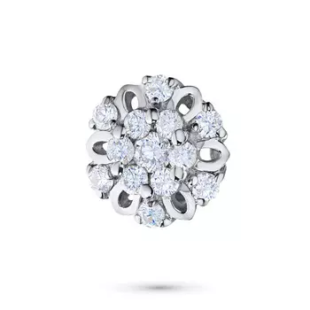 Подвеска из белого золота с бриллиантами э4001пд11182600