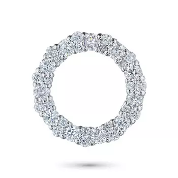 Подвеска из белого золота с бриллиантами э4701пд01180100