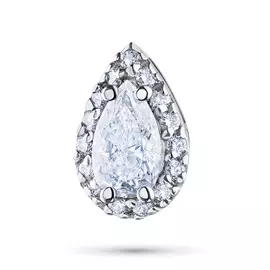 Подвеска из белого золота с бриллиантами ктп09п041912