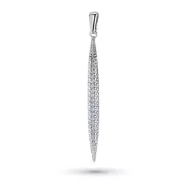 Подвеска из белого золота с бриллиантами э0901пд04200765